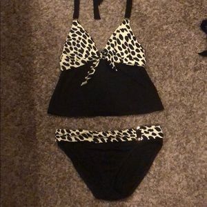 Size 14. La blanca tankini.